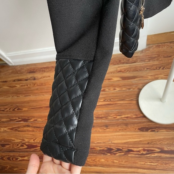 Forever 21 Black Jacket with Quilted Details - Picture 4 of 11